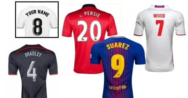 Football Shirt Printing Soho