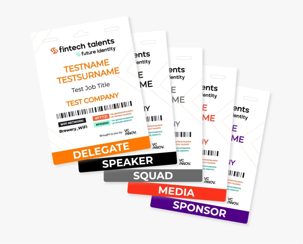 Conference Badges Printing Soho